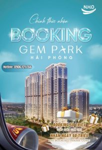 Booking Gem Park Hải Phòng – Không gian sống hiện đại chuẩn Hàn Quốc