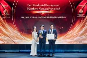 Gem Park chiến thắng giải thưởng "Dự án khu dân cư tốt nhất miền Bắc"