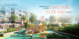 Hệ tiện ích cho trẻ tại Gem Park Hải Phòng Không gian nuôi dưỡng thế hệ tương lai