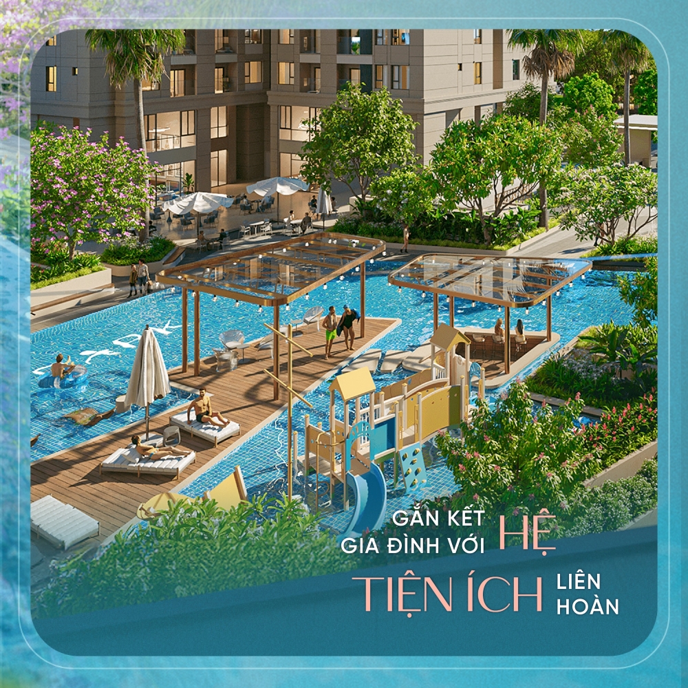 Hồ bơi điện phân muối Gem Park Hải Phòng mang đến chuỗi trải nghiệm sống gắn kết gia đình Hồ bơi điện phân muối Gem Park Hải Phòng mang đến chuỗi trải nghiệm sống gắn kết gia đình
