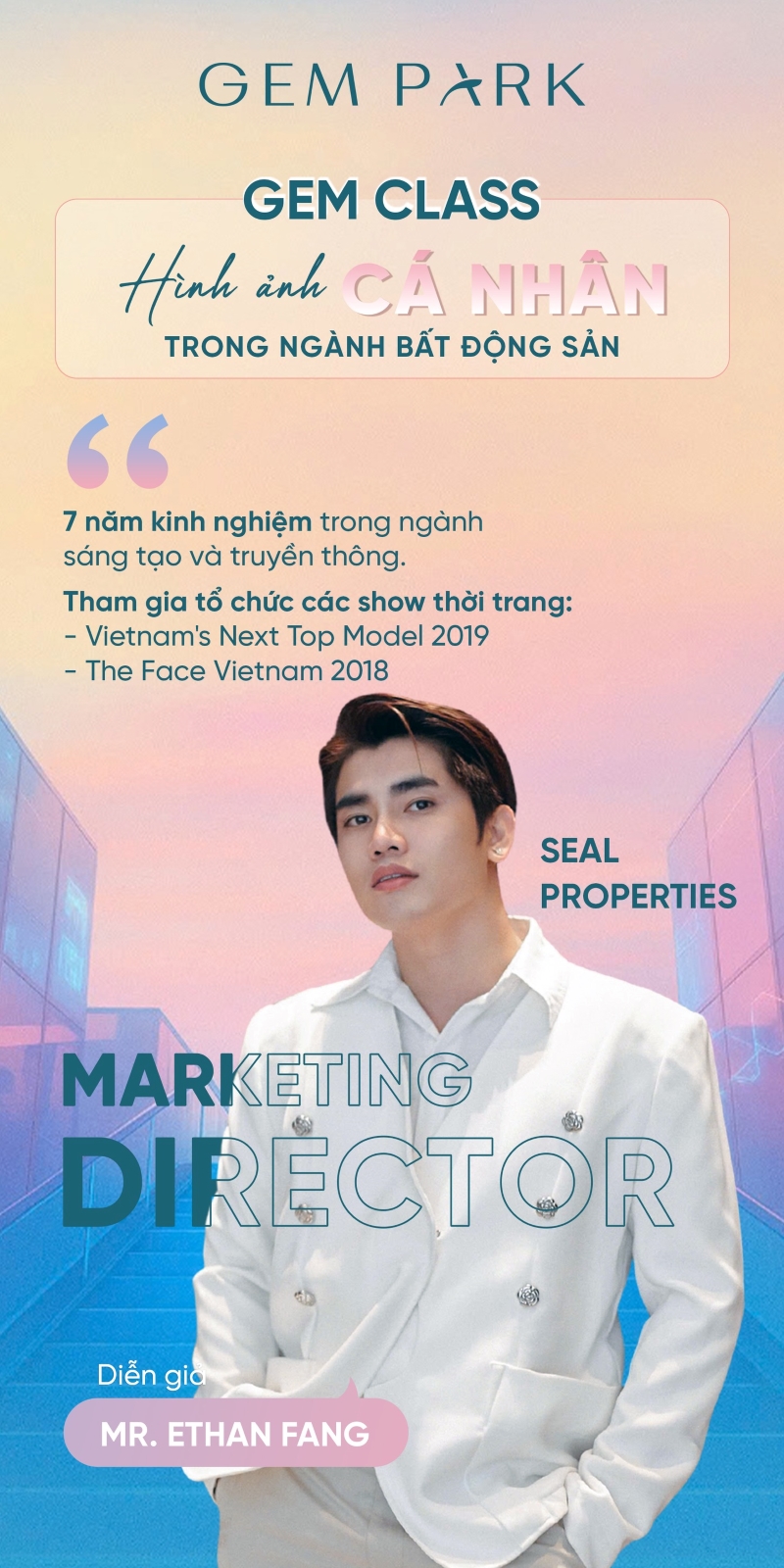 Ethan Fang - Khách mời trong sự kiện Gem Park Ethan Fang - Khách mời trong sự kiện Gem Park