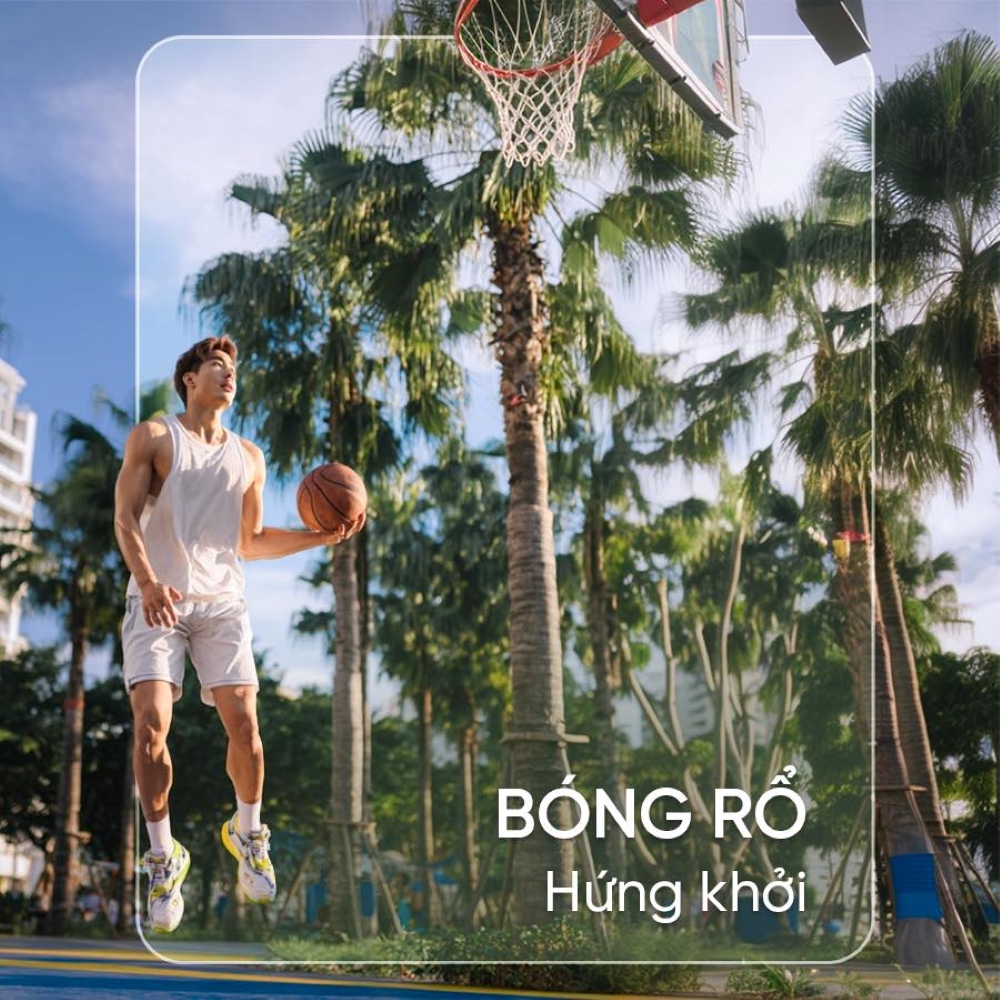 Sân bóng rổ tại Gem Park - Truyền cảm hứng vận động cho trẻ và cha Sân bóng rổ tại Gem Park - Truyền cảm hứng vận động cho trẻ và cha