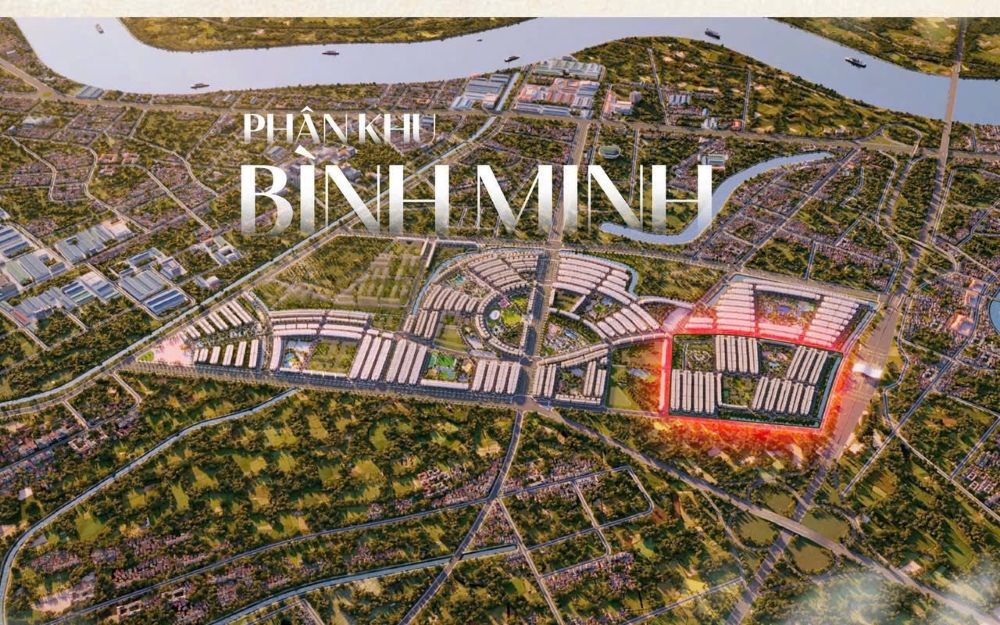 Khu Bình Minh tại dự án Vinhomes Golden City Khu Bình Minh tại dự án Vinhomes Golden City