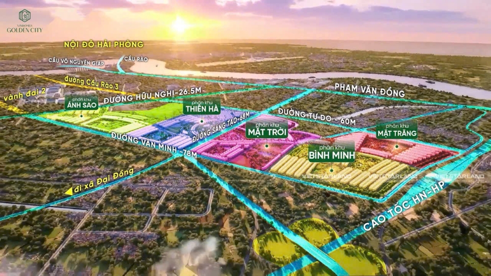 Phân tích kiến trúc và chức năng của các phân khu tại dự án Vinhomes Golden City Phân tích kiến trúc và chức năng của các phân khu tại dự án Vinhomes Golden City