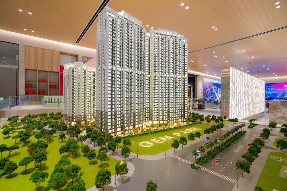 Bức tranh tổng thể về sa bàn chung cư Gem Park Hải Phòng Bức tranh tổng thể về sa bàn chung cư Gem Park Hải Phòng