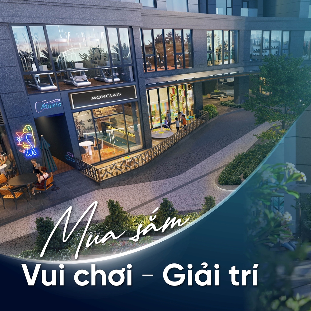 Cảnh quan Seoul đặc trưng của phố Hàn tại chung cư Gem Park Hải Phòng