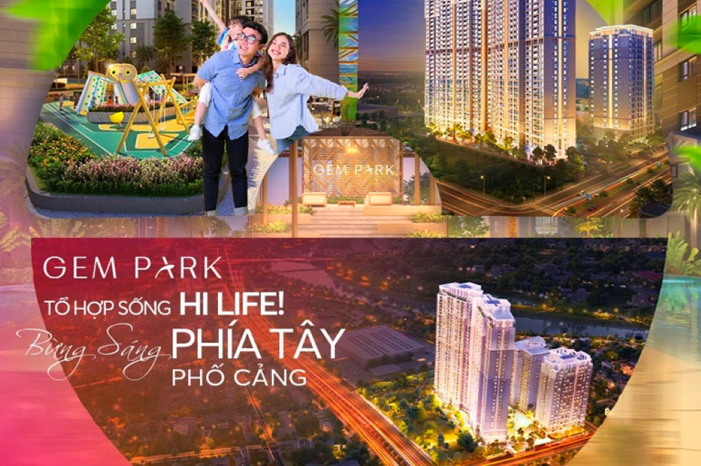 Thiết kế chung cư Gem Park Hải Phòng để thiên nhiên trở thành một phần của kiến trúc